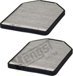 Hengst Filter E1933LC-2 - Filter, interior air car-mod.net