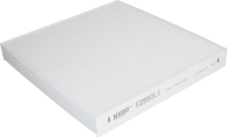 Hengst Filter E2990LI - Filter, interior air car-mod.net