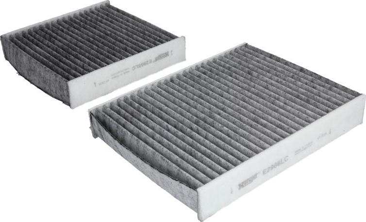 Hengst Filter E2967LC-2 - Filter, interior air car-mod.net