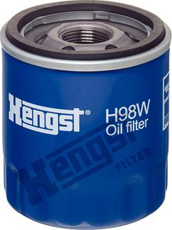 Hengst Filter H98W - Oil Filter car-mod.net