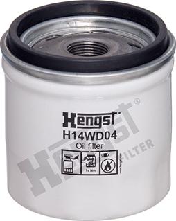 Hengst Filter H14WD04 - Hydraulic Filter, automatic transmission car-mod.net