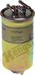 Hengst Filter H125WK - Fuel filter car-mod.net