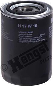 Hengst Filter H17W15 - Oil Filter car-mod.net