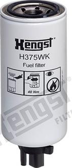Hengst Filter H375WK - Fuel filter car-mod.net