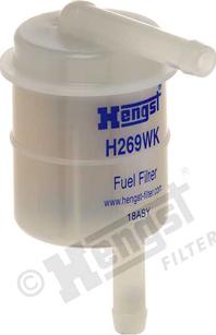 Hengst Filter H269WK - Fuel filter car-mod.net
