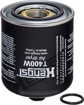 Hengst Filter T400W - Air Dryer Cartridge, compressed-air system car-mod.net