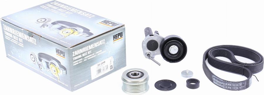 Hepu 20-1948 - V-Ribbed Belt Set car-mod.net
