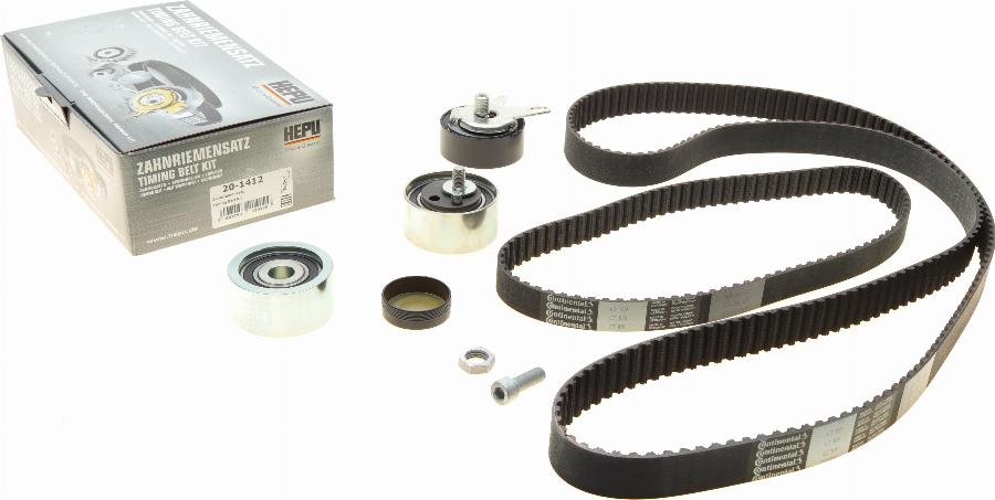 Hepu 20-1412 - Timing Belt Set car-mod.net