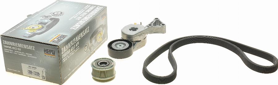 Hepu 20-1830 - V-Ribbed Belt Set car-mod.net