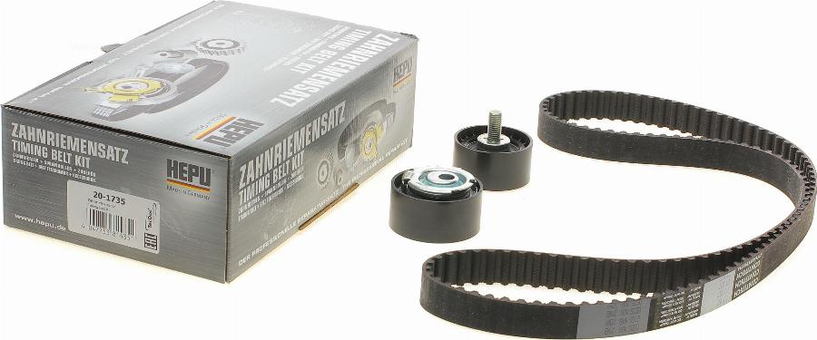 Hepu 20-1735 - Timing Belt Set car-mod.net