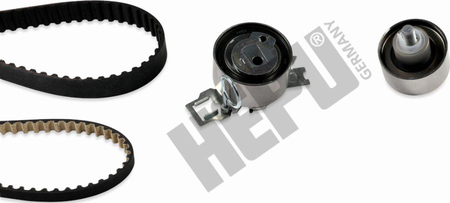 Hepu 20-2196XT - Timing Belt Set car-mod.net