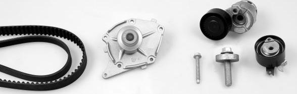Hepu PK09622 - Water Pump & Timing Belt Set car-mod.net