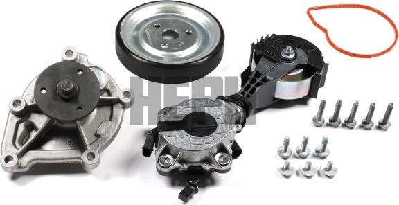 Hepu PK04953 - Water Pump + V-Ribbed Belt Set car-mod.net