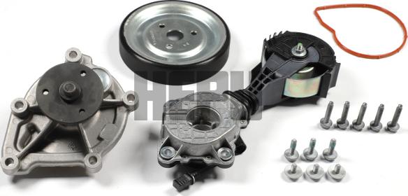 Hepu PK04952 - Water Pump + V-Ribbed Belt Set car-mod.net