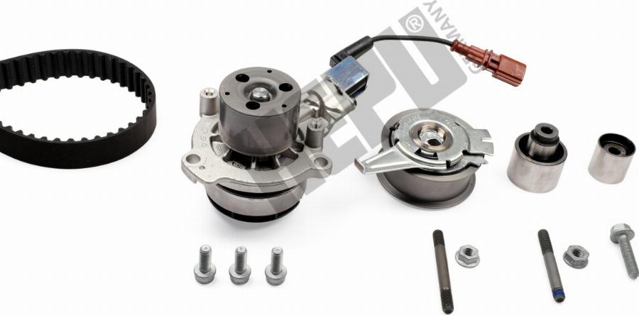 Hepu PK06690 - Water Pump & Timing Belt Set car-mod.net