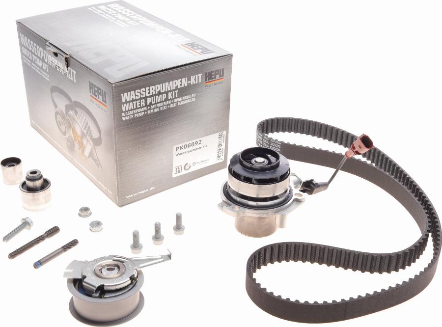 Hepu PK06692 - Water Pump & Timing Belt Set car-mod.net