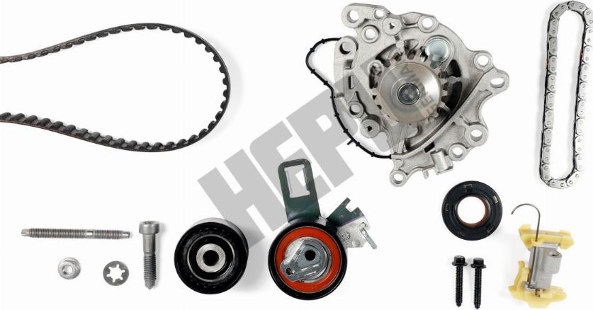 Hepu PK19010-XT1 - Water Pump & Timing Belt Set car-mod.net