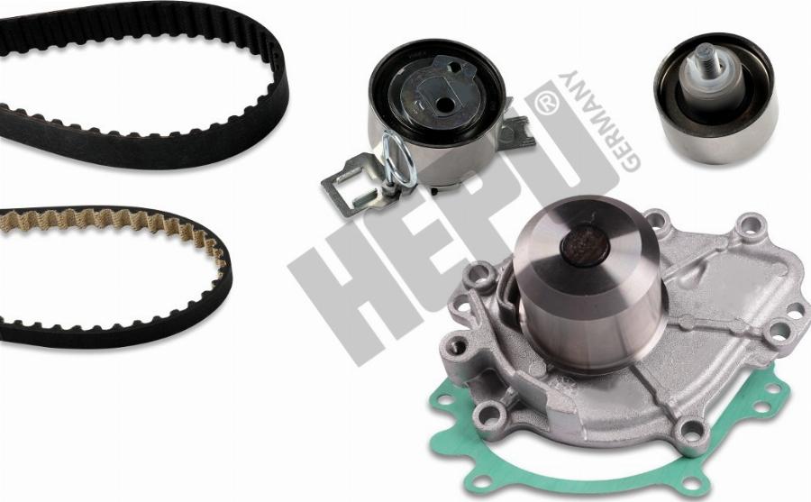 Hepu PK74130 - Water Pump & Timing Belt Set car-mod.net