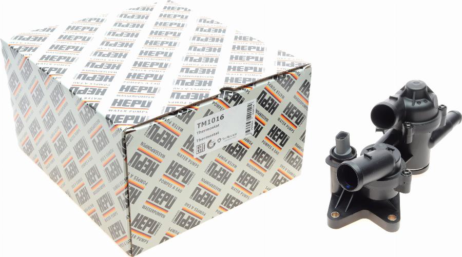 Hepu TM1016 - Coolant thermostat / housing car-mod.net