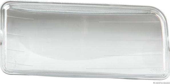 Herth+Buss Elparts 81658155 - Diffusing Lens of headlight, optics, glass car-mod.net