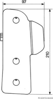 Herth+Buss Elparts 83700604 - Indicator car-mod.net