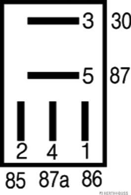 Herth+Buss Elparts 75613177 - Relay, main current car-mod.net