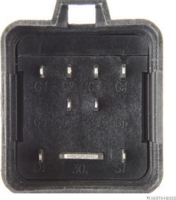Herth+Buss Jakoparts J5724001 - Control Unit, glow plug system car-mod.net