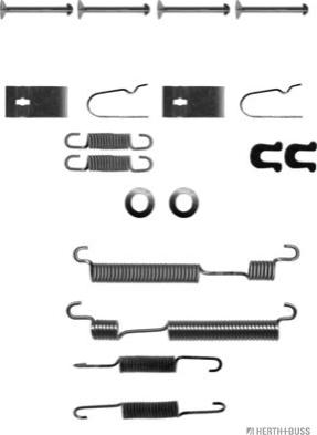 Herth+Buss Jakoparts J3564000 - Accessory Kit, brake shoes car-mod.net
