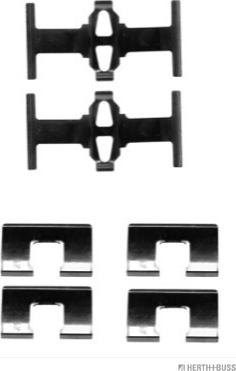 Herth+Buss Jakoparts J3664010 - Accessory Kit for disc brake Pads car-mod.net