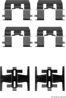 Herth+Buss Jakoparts J3664011 - Accessory Kit for disc brake Pads car-mod.net