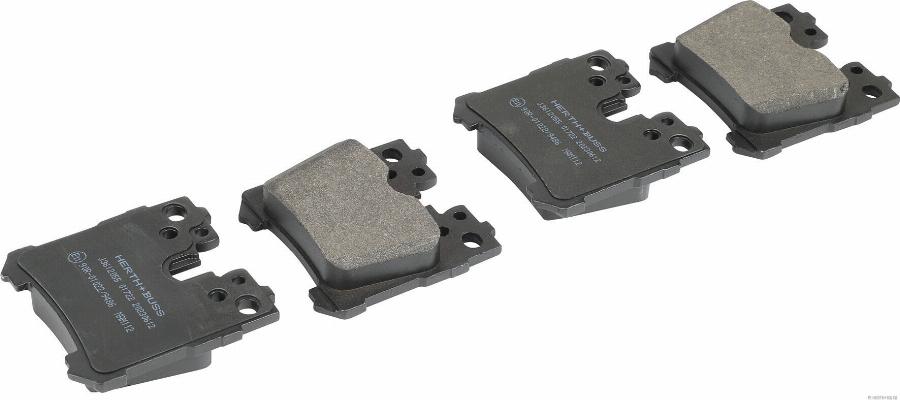 Herth+Buss Jakoparts J3612055 - Brake Pad Set, disc brake car-mod.net
