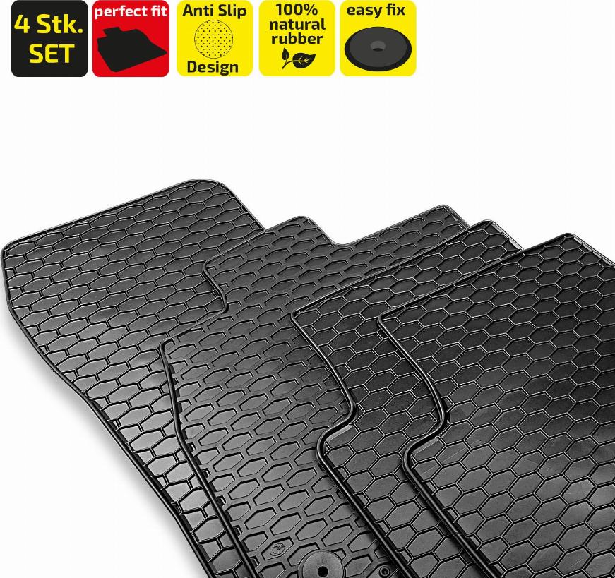 HEYNER 737100 - Floor Mat Set car-mod.net