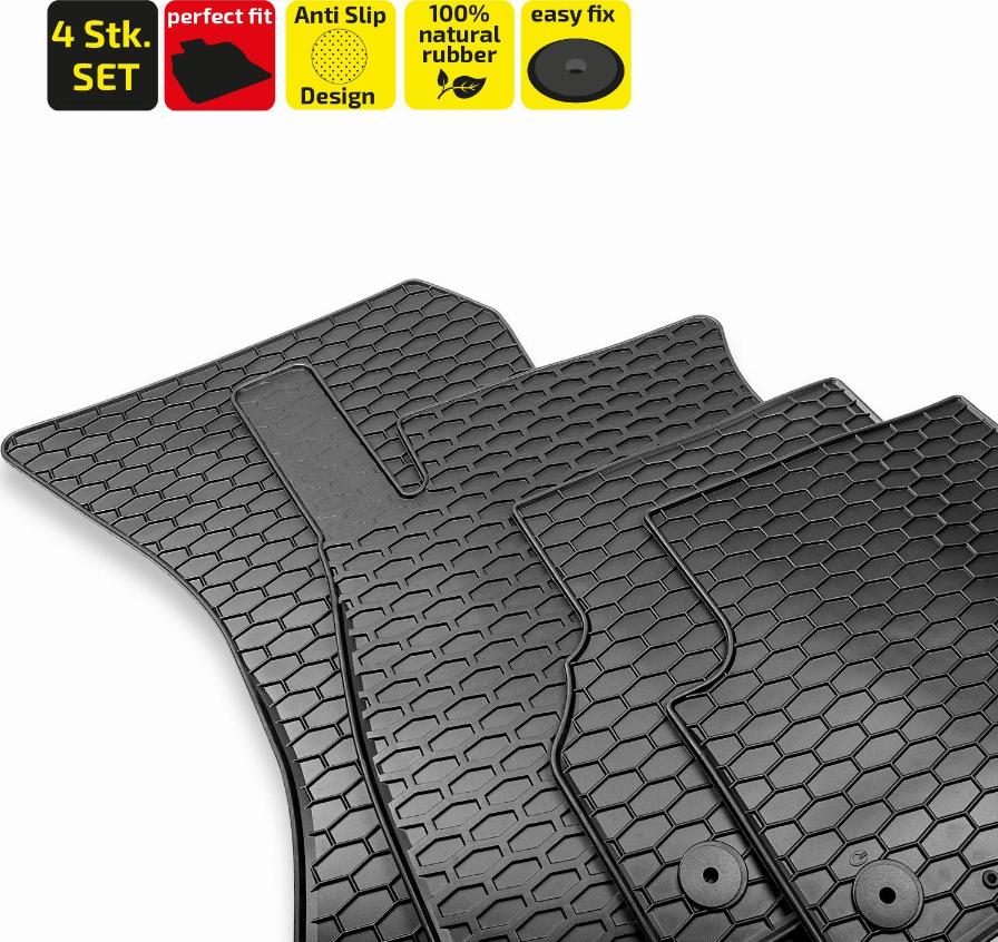 HEYNER 737210 - Floor Mat Set car-mod.net
