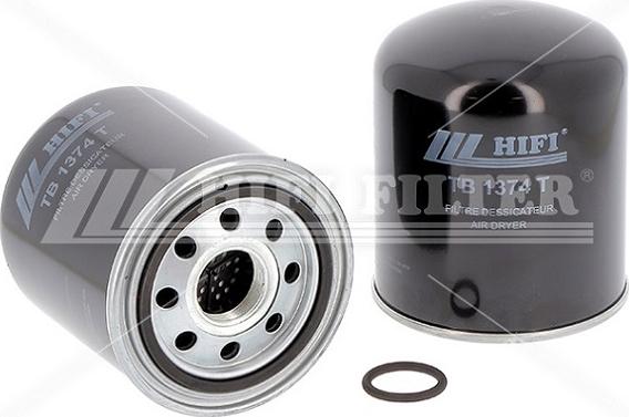 HIFI FILTER TB 1374 T - Air Dryer Cartridge, compressed-air system car-mod.net