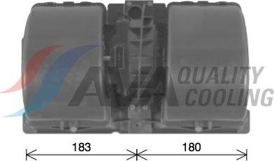 HIGHWAY AUTOMOTIVE 53045001 - Interior Blower car-mod.net