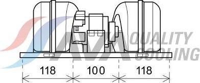 HIGHWAY AUTOMOTIVE 53011001 - Interior Blower car-mod.net