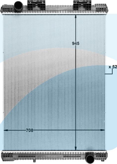 HIGHWAY AUTOMOTIVE 11031902 - Radiator, engine cooling car-mod.net