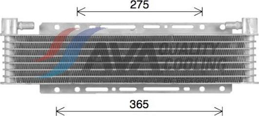 HIGHWAY AUTOMOTIVE 31045005 - Oil Cooler, automatic transmission car-mod.net