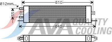 HIGHWAY AUTOMOTIVE 32045002 - Oil Cooler, manual transmission car-mod.net