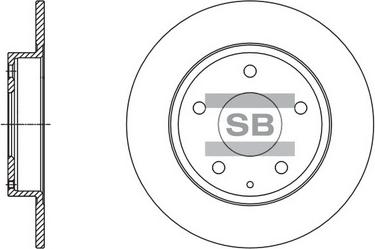 Hi-Q SD4422 - Brake Disc car-mod.net