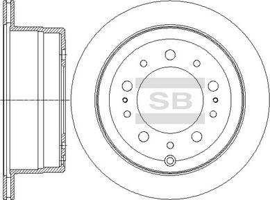 Hi-Q SD4036 - Brake Disc car-mod.net