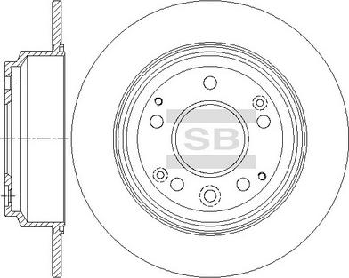 Hi-Q SD4141 - Brake Disc car-mod.net
