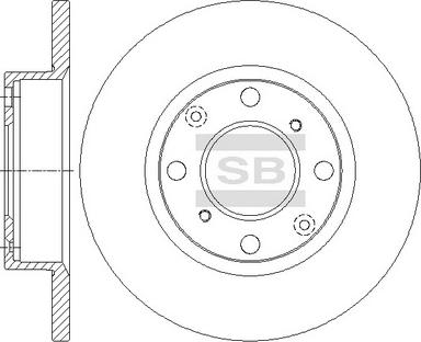 Hi-Q SD4109 - Brake Disc car-mod.net