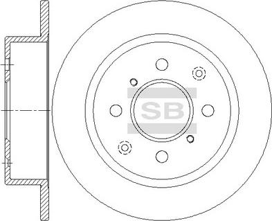 Hi-Q SD4138 - Brake Disc car-mod.net