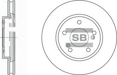 Hi-Q SD4312 - Brake Disc car-mod.net