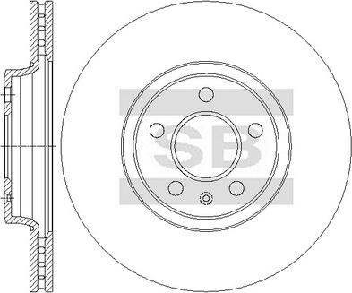 Hi-Q SD5453 - Brake Disc car-mod.net