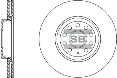 Hi-Q SD5409 - Brake Disc car-mod.net