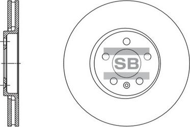 Hi-Q SD5408 - Brake Disc car-mod.net