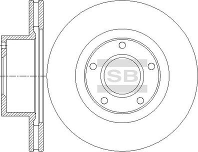 Hi-Q SD5515 - Brake Disc car-mod.net