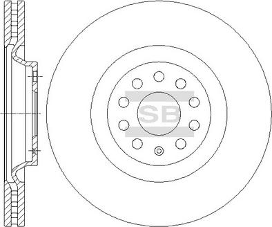 Hi-Q SD5701 - Brake Disc car-mod.net